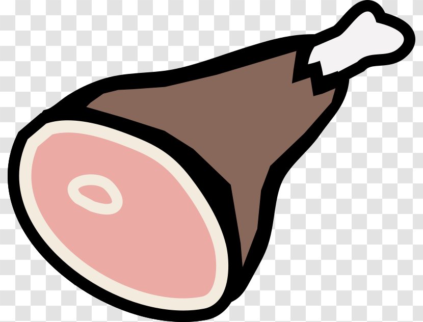 Clip Art Ham Openclipart Meat Transparent PNG
