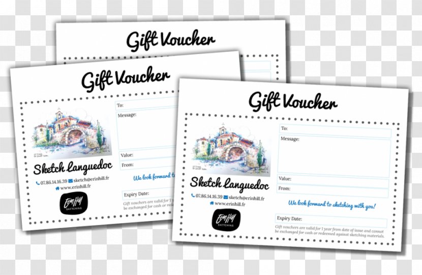 Paper Languedoc Voucher Sketch - Creativity - Brand Transparent PNG