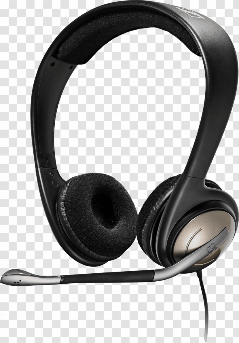 Headphones Noise-canceling Microphone Sennheiser PC 151 Headset - Pc Transparent PNG