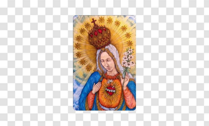 Drawing Painting Paper Immaculate Heart Of Mary - Tree Transparent PNG