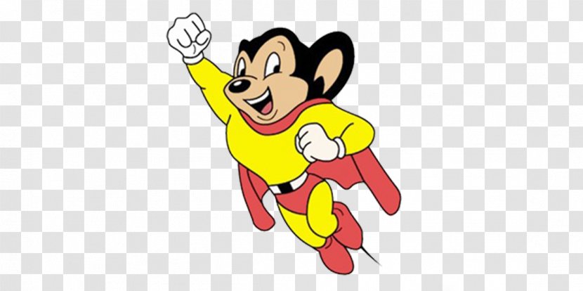 Mighty Mouse Cartoon Comics - Flower Transparent PNG