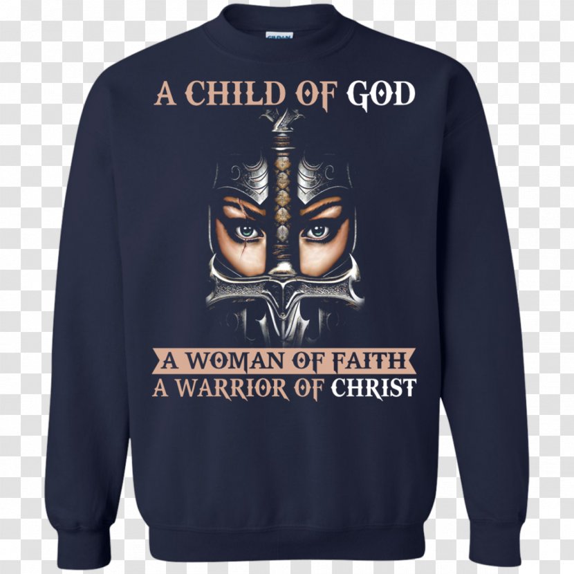 Long-sleeved T-shirt Hoodie Sweater - Women Of God Transparent PNG