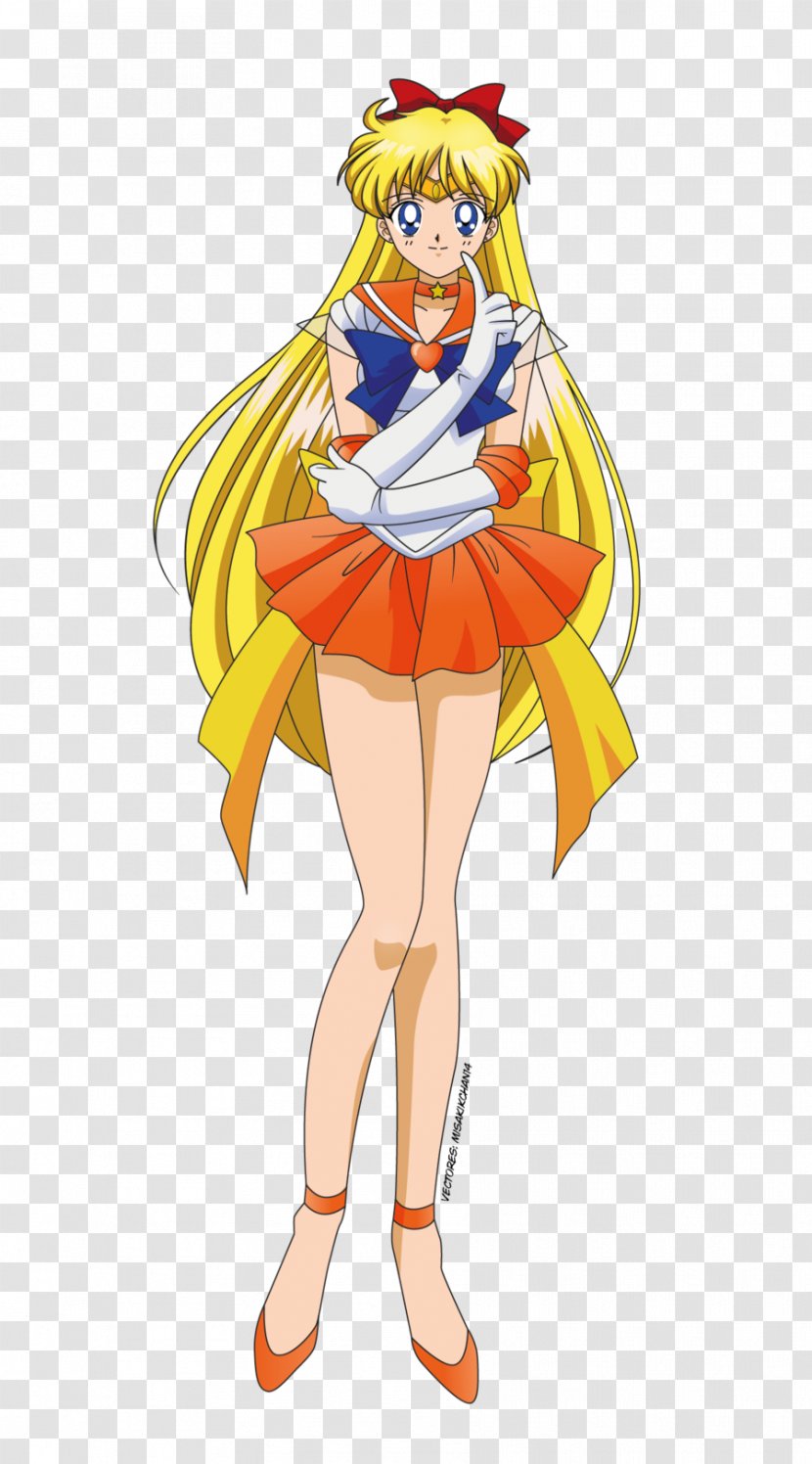 Sailor Venus Chibiusa Mars Jupiter Mercury - Heart Transparent PNG