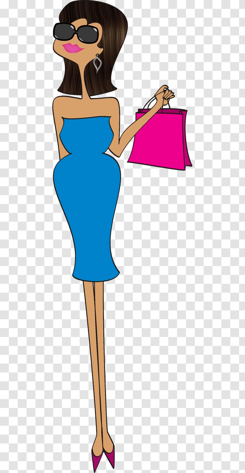 Woman Royalty-free Clip Art - Frame - Shopping Spree Transparent PNG