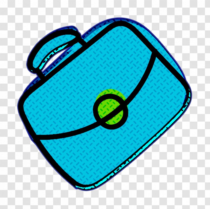 Briefcase Icon Business Case - Turquoise Aqua Transparent PNG