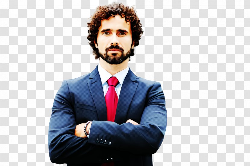 Hair Suit Hairstyle Gentleman Facial - Whitecollar Worker - Gesture Transparent PNG