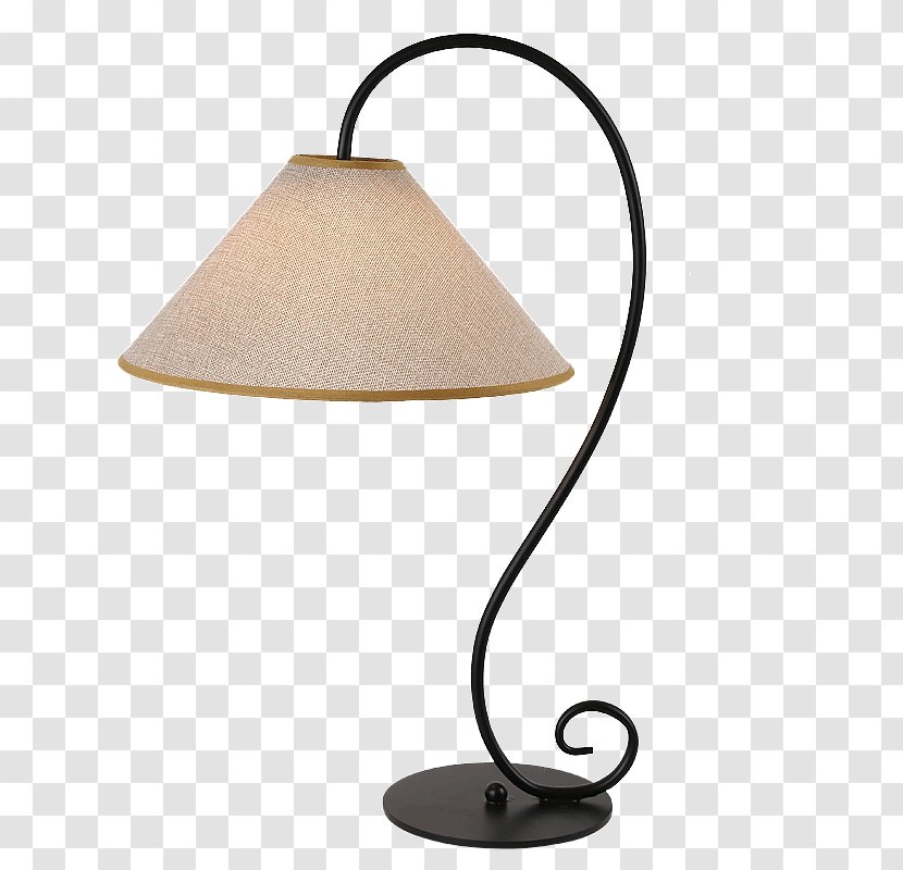 Table Bedroom Lamp Living Room Light Fixture Transparent PNG