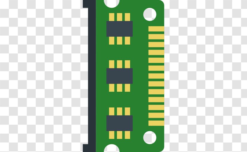 RAM Computer Memory Integrated Circuits & Chips Data Storage Transparent PNG