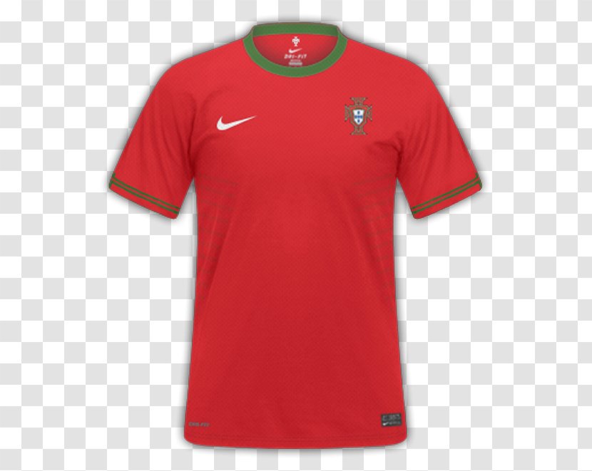 Polo Shirt Clothing T-shirt Sports - Portugal Jersey Transparent PNG