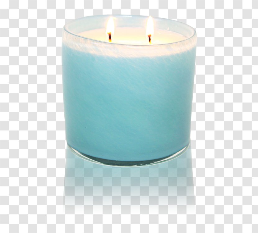 Turquoise Flameless Candles Wax Teal - Candle - Scented Tea Transparent PNG