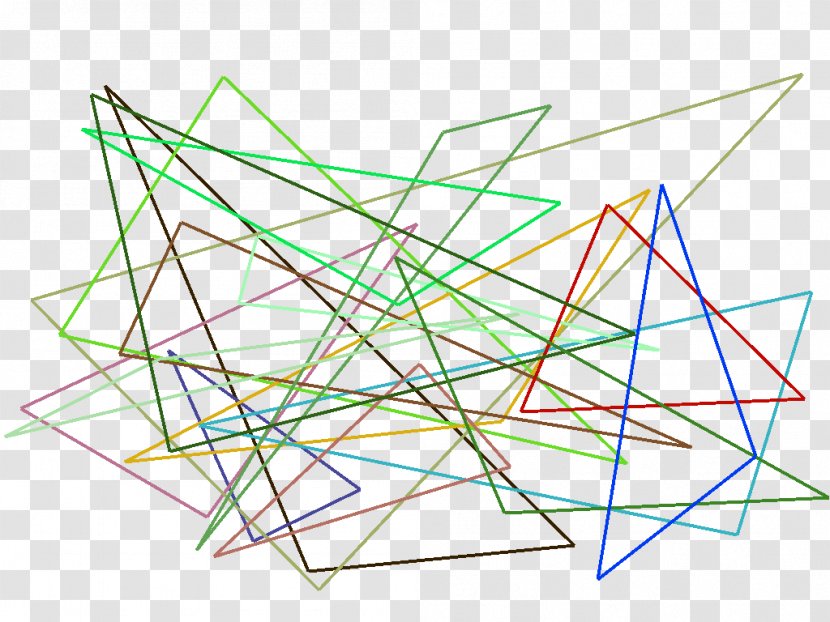 Line Triangle Congruence Geometry - Randomness - Geometric Transparent PNG