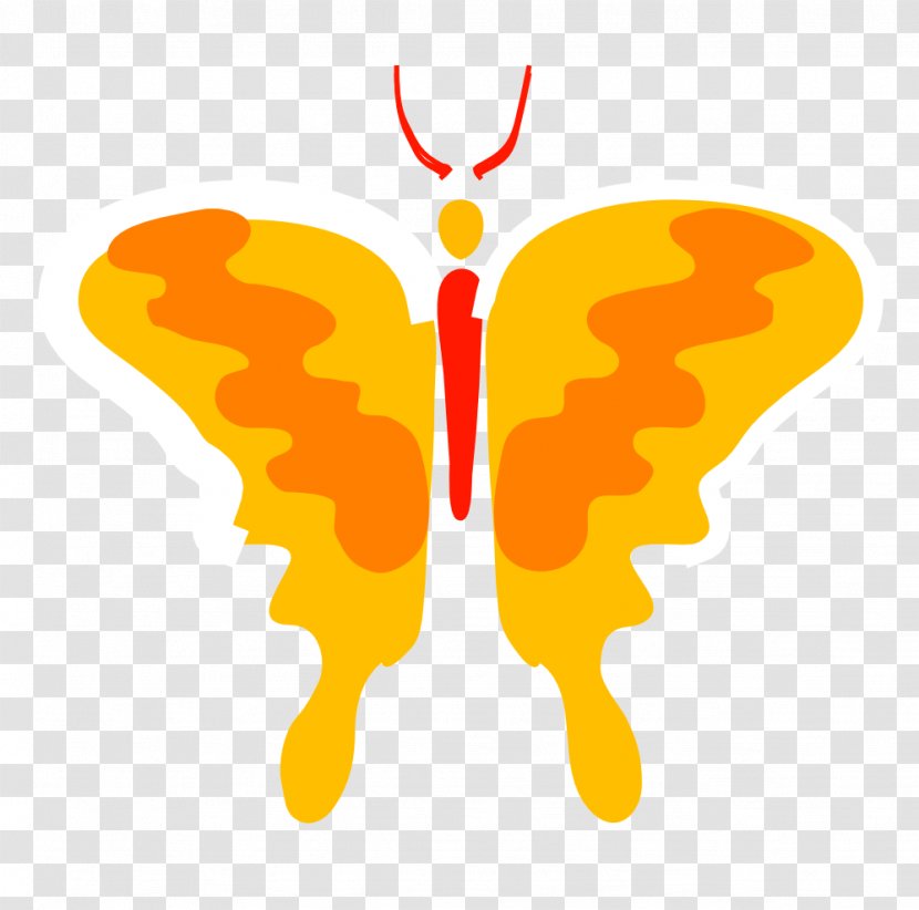 Monarch Butterfly Moth Brush-footed Butterflies Clip Art Transparent PNG