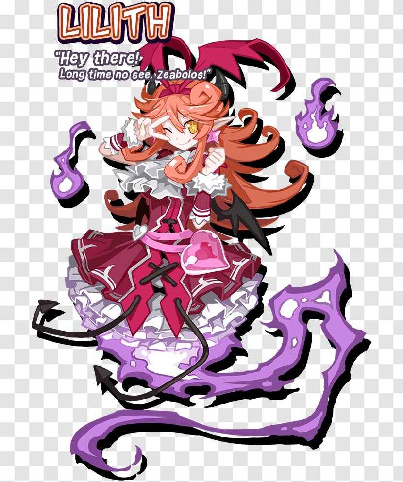 Trillion: God Of Destruction Compile Heart Character PlayStation Vita - Work Art - Fictional Transparent PNG