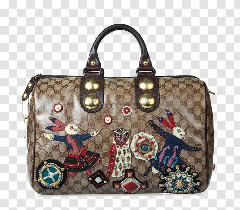 Gucci Handbag Tapestry Tote Bag - Rabbit Transparent PNG