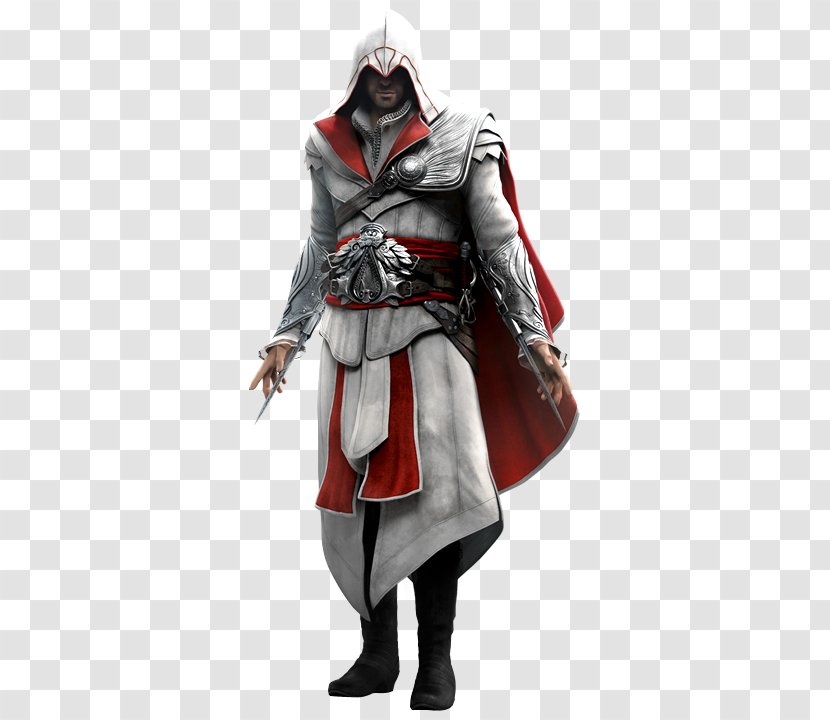 Assassin's Creed II Creed: Brotherhood Revelations Ezio Auditore - Action Figure - Video Game Transparent PNG