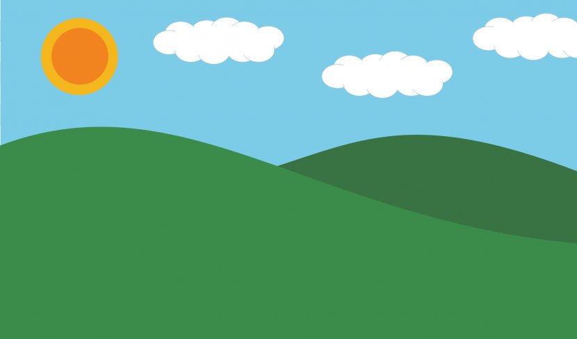 Free Content Website Clip Art - Cartoon Hills Cliparts Transparent PNG