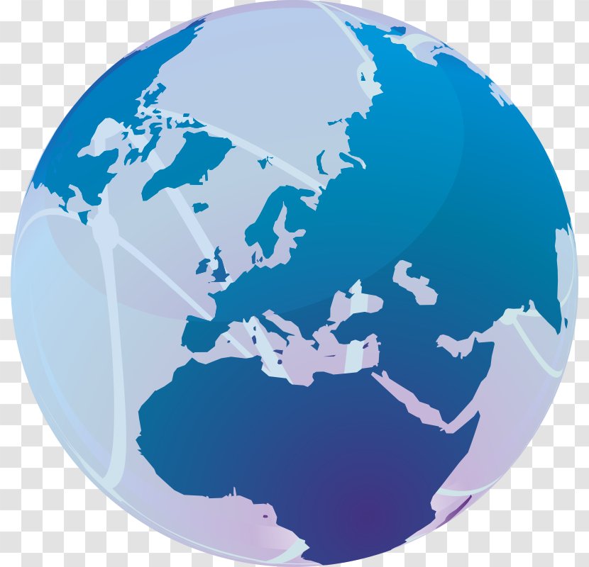 Globe Earth World Map Projection Orthographic In Cartography - Planet Transparent PNG