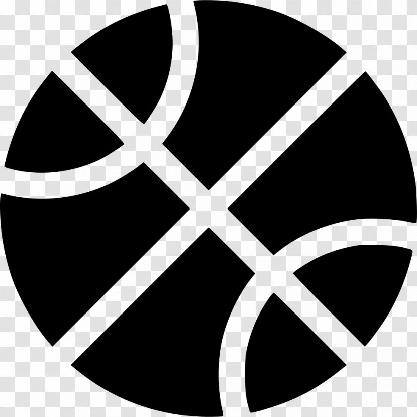 Sport Basketball - Black And White Transparent PNG