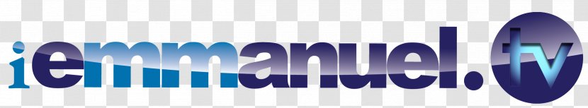 Emmanuel TV Television Channel Satellite Streaming Media - Text - Blue Logo Transparent PNG