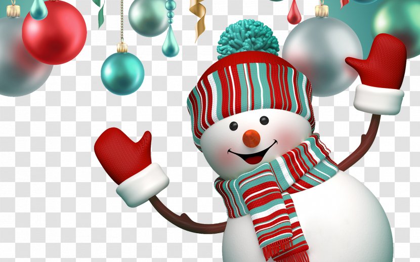 Santa Claus Paper Christmas Decoration Snowman - Gift Transparent PNG