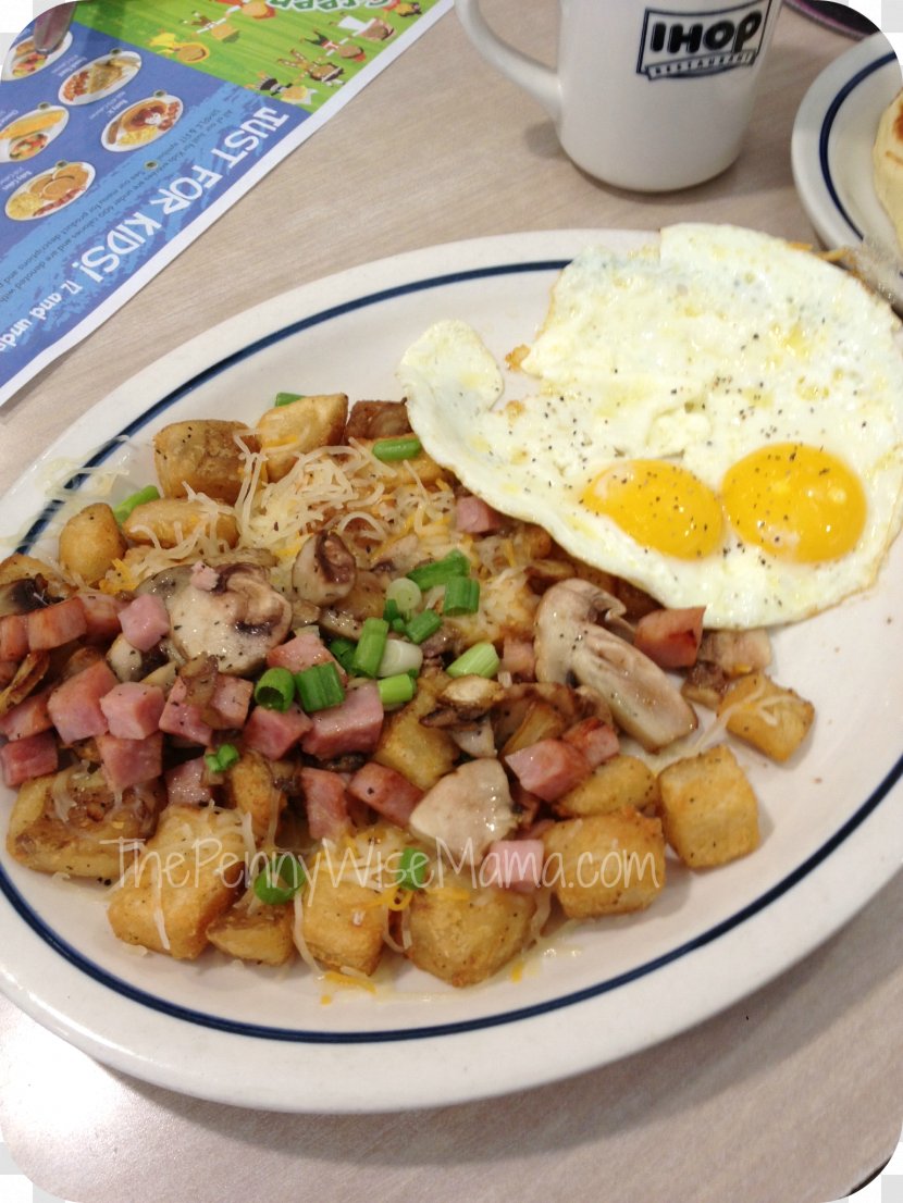 Full Breakfast Asian Cuisine Pancake IHOP - Hash Browns - Carrot Cake Transparent PNG