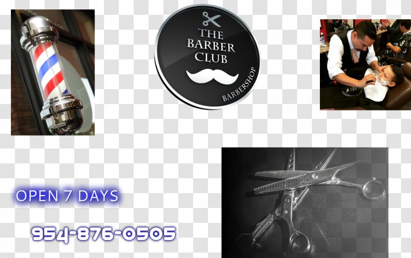 The Barber Club Shop Comb Over Hairstyle Transparent PNG