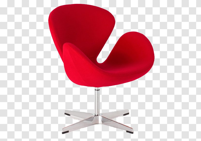 Egg Chair Swan Room Furniture - Arne Jacobsen Transparent PNG
