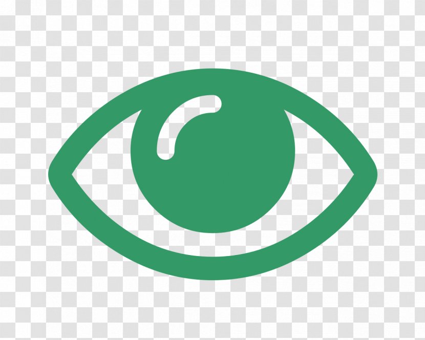 Eye Font Awesome - Green - Whatsapp Transparent PNG
