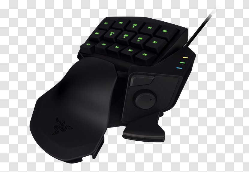 Computer Keyboard Gaming Keypad Razer Tartarus Chroma Inc. - Color - Tartar Transparent PNG