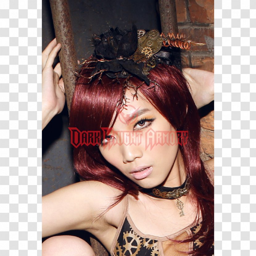 Headpiece Forehead Wig - Hair Coloring - Butterfly Headdress Transparent PNG