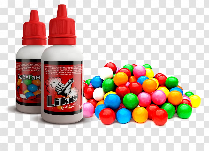 Chewing Gum Flavor Electronic Cigarette Aerosol And Liquid - Strawberry Transparent PNG
