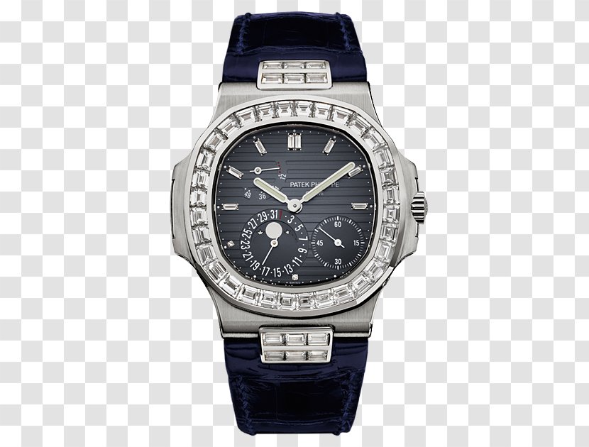 Patek Philippe & Co. Automatic Watch Nautilus Chronograph - Movement Transparent PNG