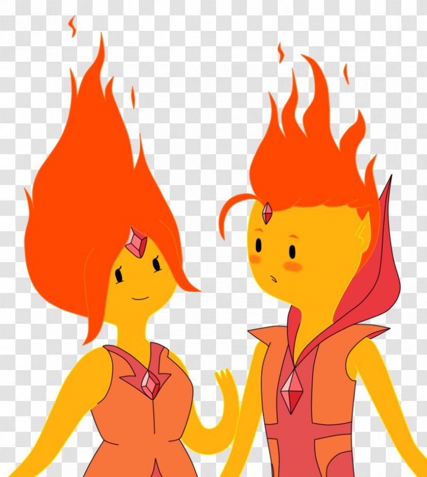 Flame Princess Marceline The Vampire Queen Finn Human Ice King Bubblegum - Fictional Character Transparent PNG