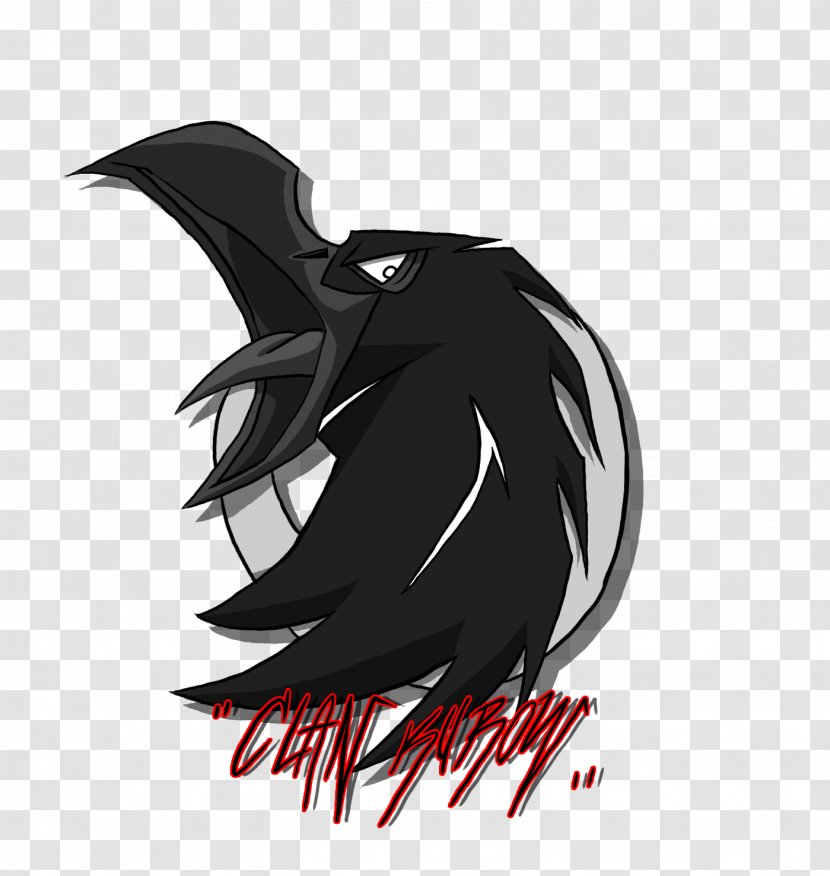 Beak Cartoon Legendary Creature Font - Raven - Foetus Transparent PNG