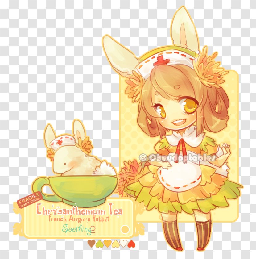 Character Easter Clip Art - Food - Chrysanthemum Tea Transparent PNG