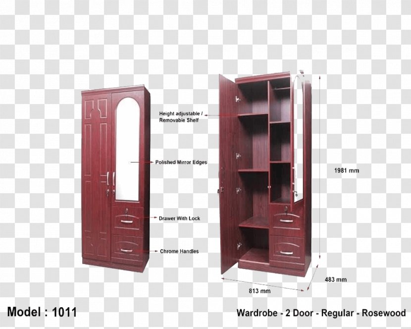 Armoires & Wardrobes Furniture Cupboard Door Closet - Locker Transparent PNG