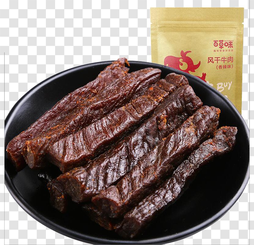 Inner Mongolia Jerky Beef Cattle Taste - Herbs Flavor Dried Transparent PNG