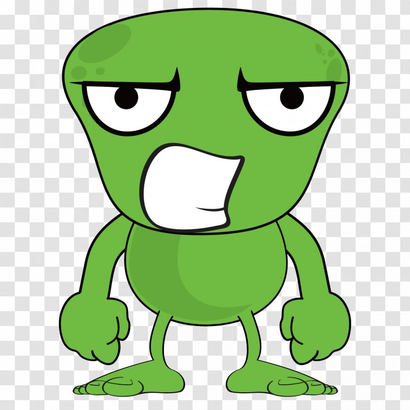 Cartoon Clip Art - Animation - Angry Monster Transparent PNG