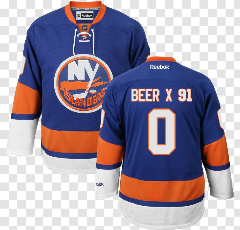 New York Islanders National Hockey League Ice Third Jersey - Sports Uniform - Adidas Transparent PNG