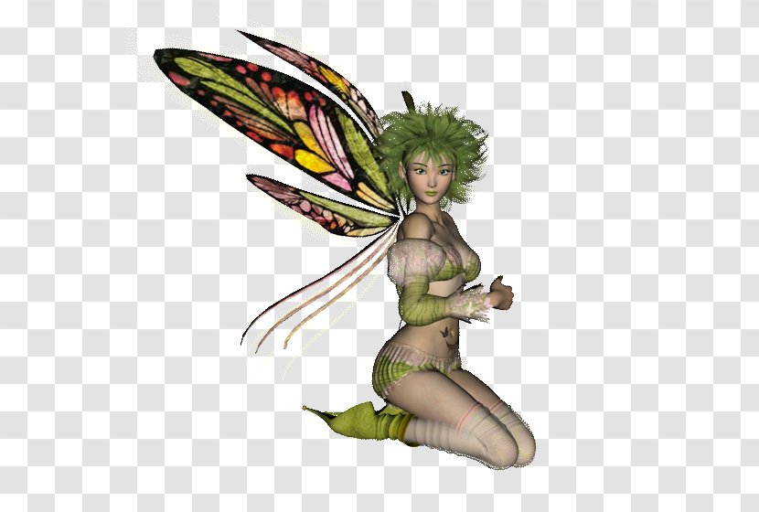 Insect Fairy Cartoon Pollinator - Fictional Character - Elfo Transparent PNG