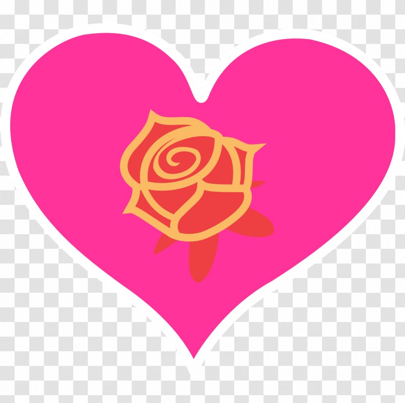 Love Social Media Cutie Mark Crusaders Heart - Frame - LOVE Transparent PNG