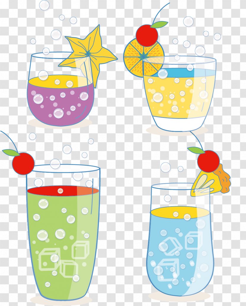 Soft Drink Fizz Cocktail Energy Beer - Cherry Transparent PNG