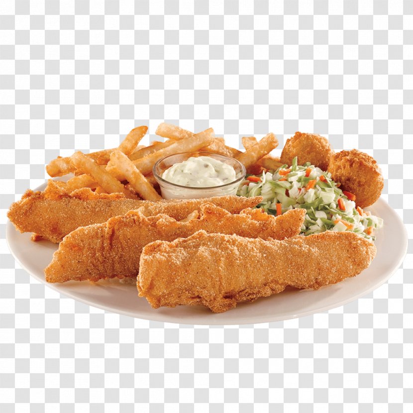 Fish And Chips Finger Fast Food N' Grill - Crispy Fried Chicken Transparent PNG
