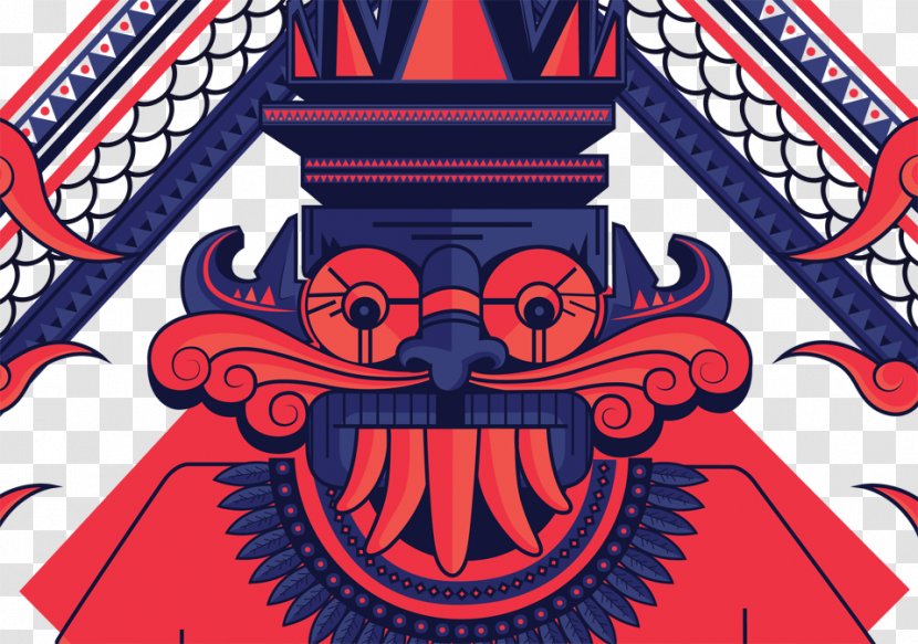 Aztec Empire Tlaloc Deity - Behance - Frida Khalo Transparent PNG
