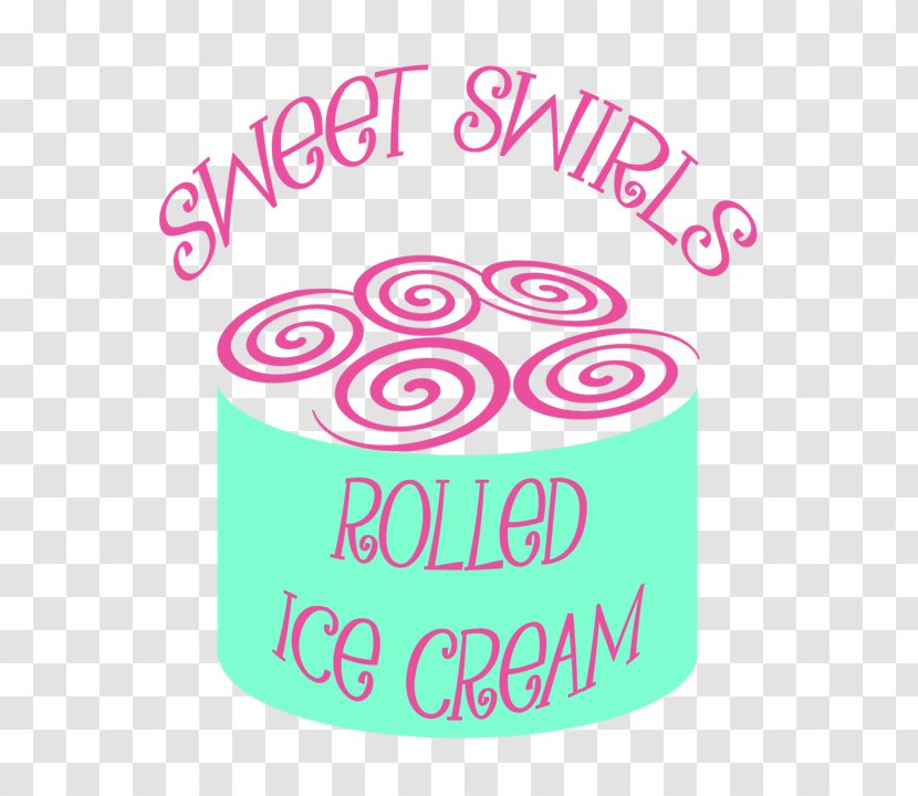 Sweet Swirls Rolled Ice Cream Flavor Dairy Products Foodie - Ankeny Transparent PNG