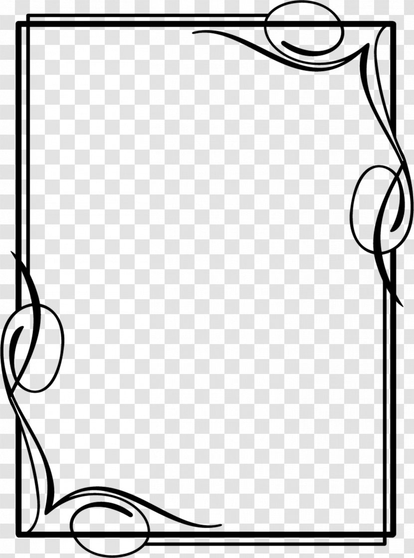 Borders And Frames Drawing Picture Clip Art - Design Transparent PNG
