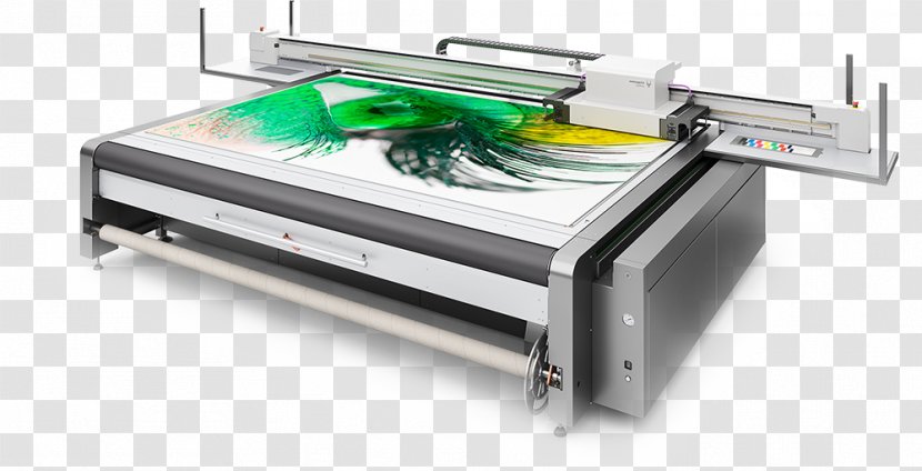Wide-format Printer Flatbed Digital Printing Press - Oce Transparent PNG
