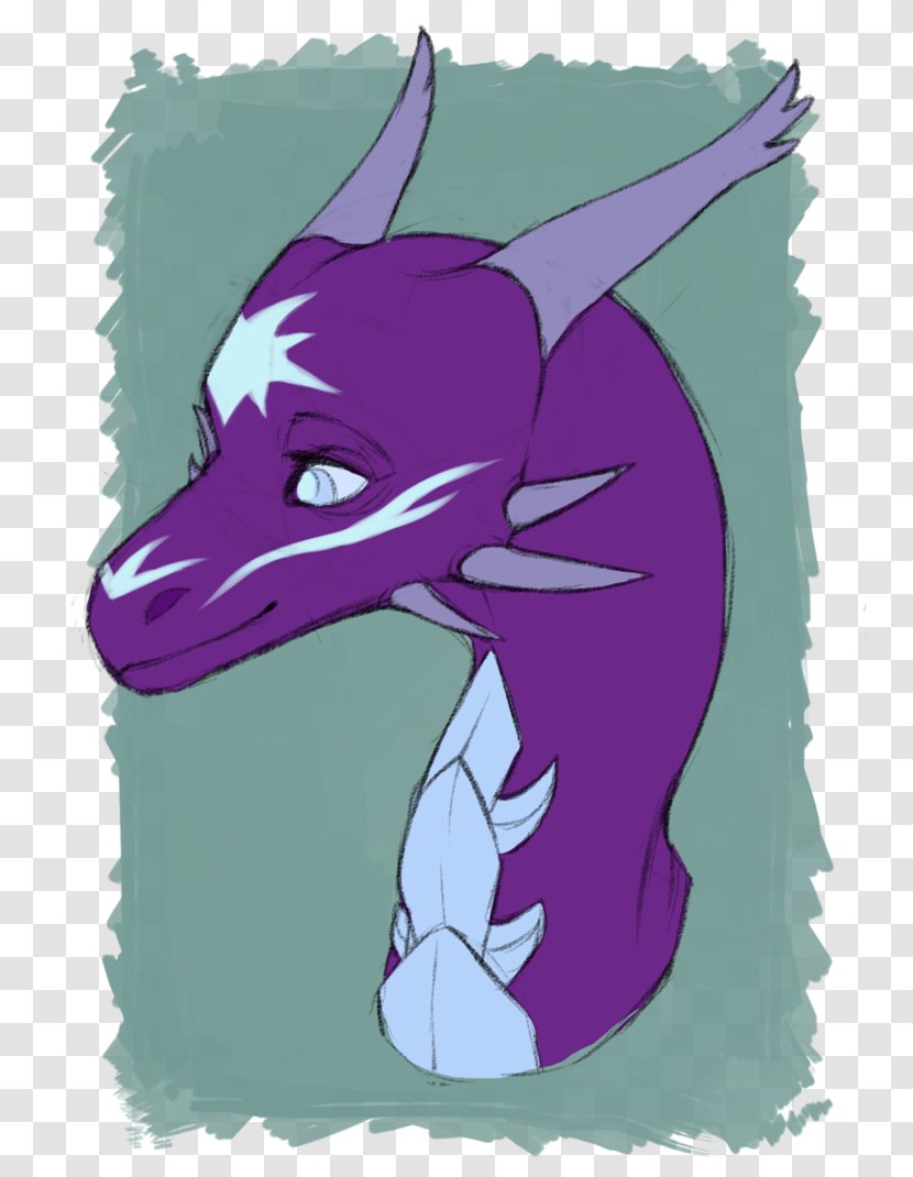 Purple Violet Dragon Art - Steller Transparent PNG
