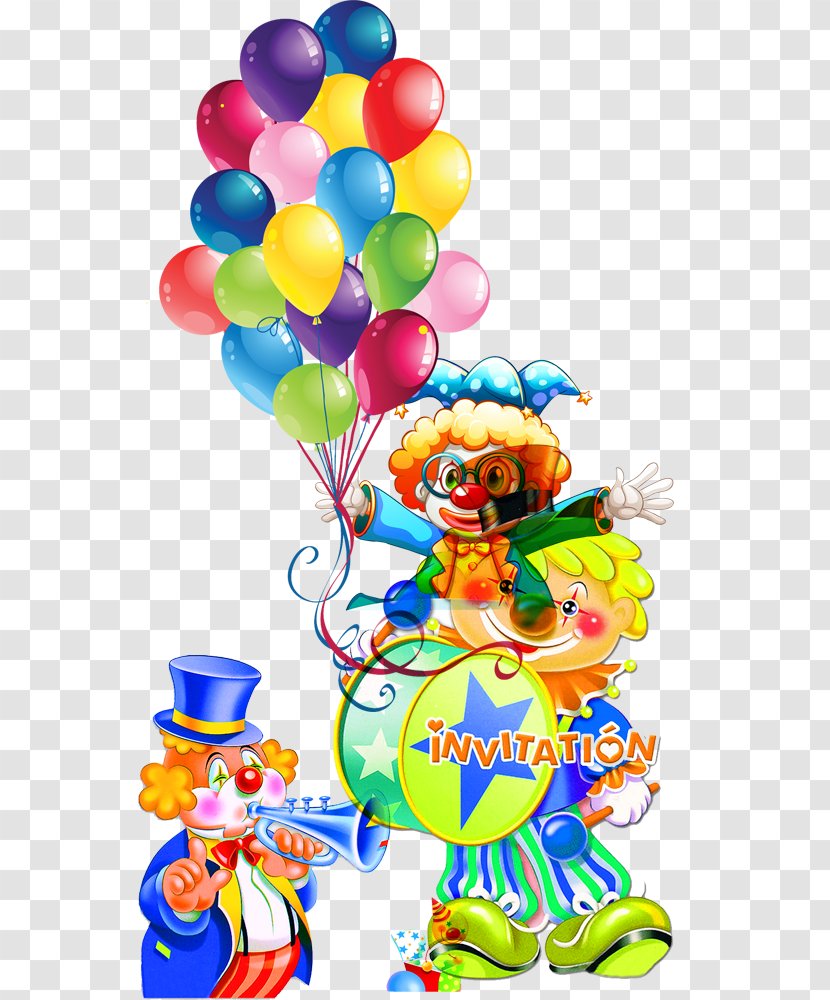 Clown - Toy - Cartoon Image Transparent PNG