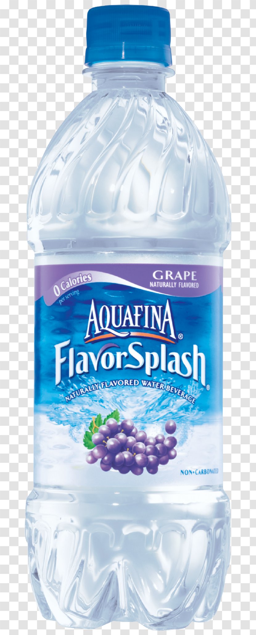 Mineral Water Bottles Aquafina Bottled - Grape Transparent PNG
